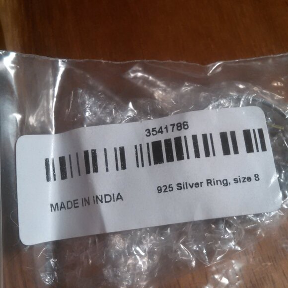 Sterling Silver Spinner Band Ring (size 8) - Picture 13 of 13